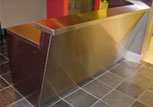 Stainless Reception Desk