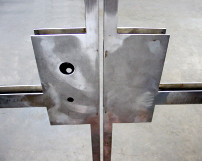 Minimalist Stainless Glass Doors 2