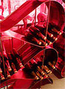 Curving Steel Wine Racks